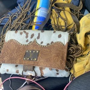 cow hide pure, real louis vuitton logo